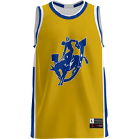 Southern Arkansas Muleriders Lightweight Basketball Jersey - Gold