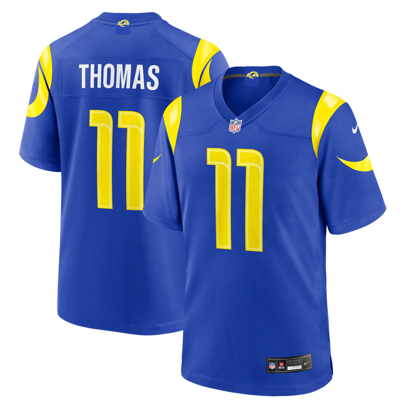Los Angeles Rams Keir Thomas Royal Team Game Jersey
