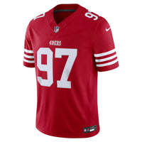 San Francisco 49ers Nick Bosa Scarlet Team Stitched Limited Jersey