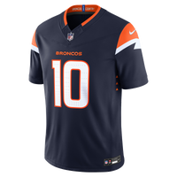 Denver Broncos Bo Nix Navy Alternate Stitched Limited Jersey