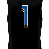#1 San Jose State Spartans Lightweight Basketball Jersey - Black