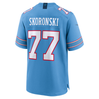 Tennessee Titans Peter Skoronski Light Blue Game Jersey