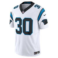 Carolina Panthers Chuba Hubbard White Limited Jersey