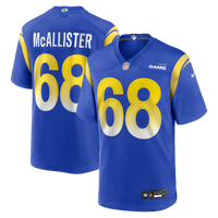 Los Angeles Rams Mike McAllister Royal Home Game Jersey