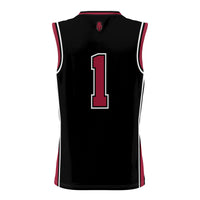 #1 Arkansas Razorbacks Lightweight Basketball Jersey - Black