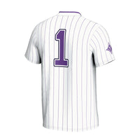 Furman Paladins Lightweight Collegiate Softball Fashion Jersey - White