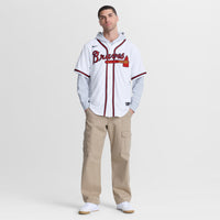 Atlanta Braves Mauricio Dubón White Home Replica Jersey