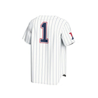 #1 Pennsylvania Quakers Lightweight Baseball Jersey - White