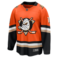 Anaheim Ducks Lukas Dostal Orange Home Breakaway Jersey