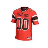 Texas Tech Red Raiders Personalized Football Fashion Jersey - Red
