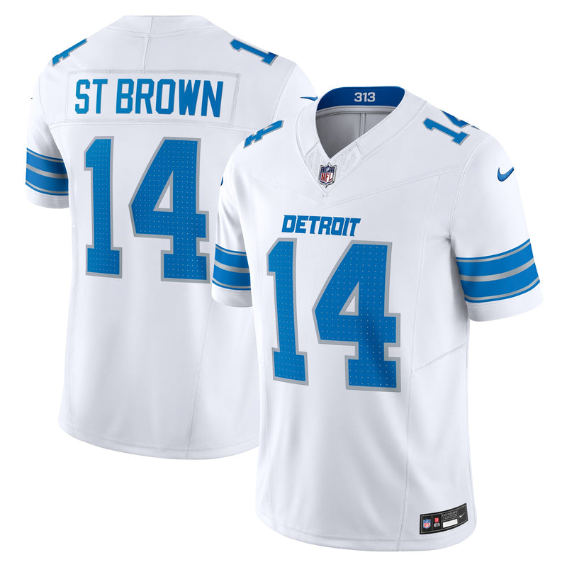 Detroit Lions Amon-Ra St. Brown White Limited Jersey