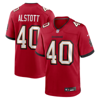 Tampa Bay Buccaneers Mike Alstott Red Retired Player Game Jersey