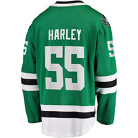 Dallas Stars Thomas Harley Kelly Green Home Premier Breakaway Player Jersey