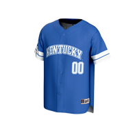Kentucky Wildcats Lightweight Collegiate Baseball NIL Pick-A-Player Fashion Jersey - Royal