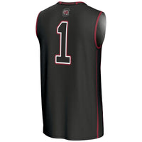 #1 South Carolina Gamecocks Lightweight Basketball Jersey - Black