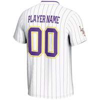 LSU Tigers NIL Pick-A-Player Lightweight Softball Jersey - White
