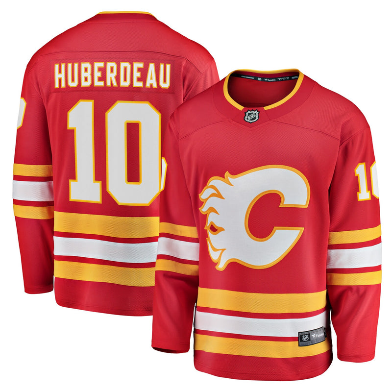 Calgary Flames Jonathan Huberdeau Red Home Breakaway Player Jersey