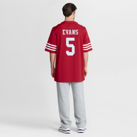 San Francisco 49ers Mike Evans Scarlet Game Jersey