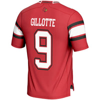 Ashton Gillotte Louisville Cardinals NIL Player Football Jersey - Red