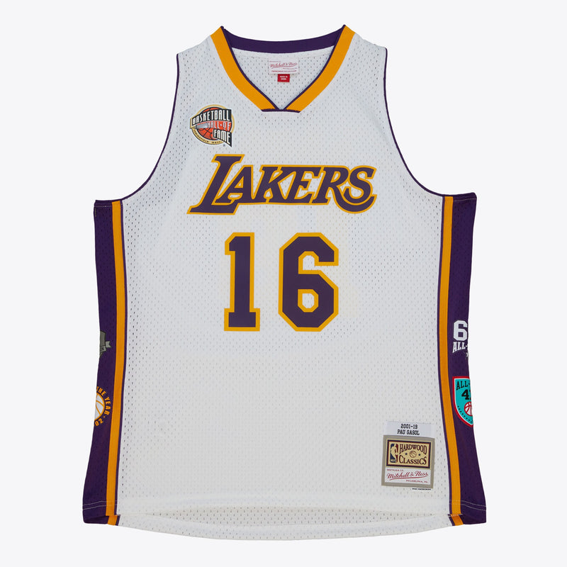 Los Angeles Lakers HOF Swingman Jersey Pau Gasol