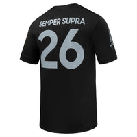 Air Force Falcons Space Force Replica Football Jersey - Black