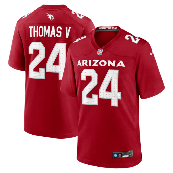 Arizona Cardinals Starling Thomas V Cardinal Team Game Jersey