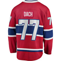 Montreal Canadiens Kirby Dach Red Home Breakaway Player Jersey