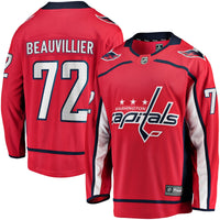 Washington Capitals Anthony Beauvillier Red Home Breakaway Jersey