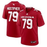 Arizona Cardinals PJ Mustipher Cardinal Team Game Jersey