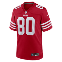 San Francisco 49ers Jerry Rice Scarlet Retired Team Player Game Jersey