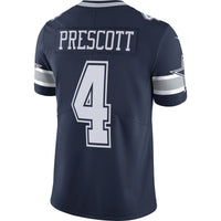Dallas Cowboys Dak Prescott Navy Limited Player Jersey