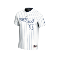 Nevada Wolf Pack Lightweight Collegiate Softball NIL Pick-A-Player Fashion Jersey - White