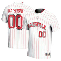 Louisville Cardinals NIL Pick-A-Player Lightweight Softball Jersey - White