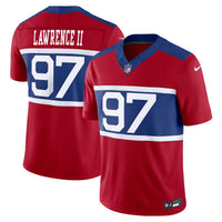 New York Giants Dexter Lawrence II Century Red Alternate Limited Jersey