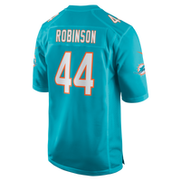 Miami Dolphins Chop Robinson Aqua Game Jersey