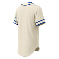 Los Angeles Dodgers Natural Throwback Fashion Jersey