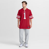San Francisco 49ers Ricky Pearsall Scarlet Team Game Jersey