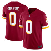 Washington Commanders Mike Sainristil Burgundy Team Stitched Limited Jersey