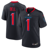 Houston Texans Tank Dell Navy Alternate Game Jersey
