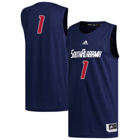 #1 South Alabama Jaguars Replica Basketball Jersey - Navy
