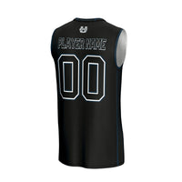 Utah State Aggies NIL Pick-A-Player Lightweight Basketball Jersey - Black