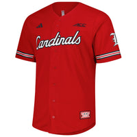 Louisville Cardinals Reversible Retro Full-Button Baseball Jersey - Red