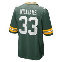 Green Bay Packers Evan Williams Green Game Jersey