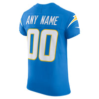 Los Angeles Chargers Powder Blue Elite Custom Jersey
