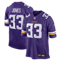 Minnesota Vikings Aaron Jones Purple Game Player Jersey