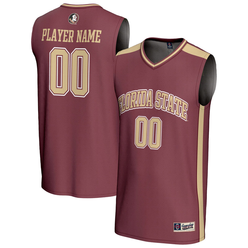 Florida State Seminoles NIL Pick-A-Player Lightweight Basketball Fashion Jersey - Garnet