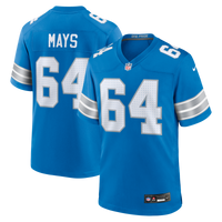 Detroit Lions Cade Mays Blue Team Game Jersey