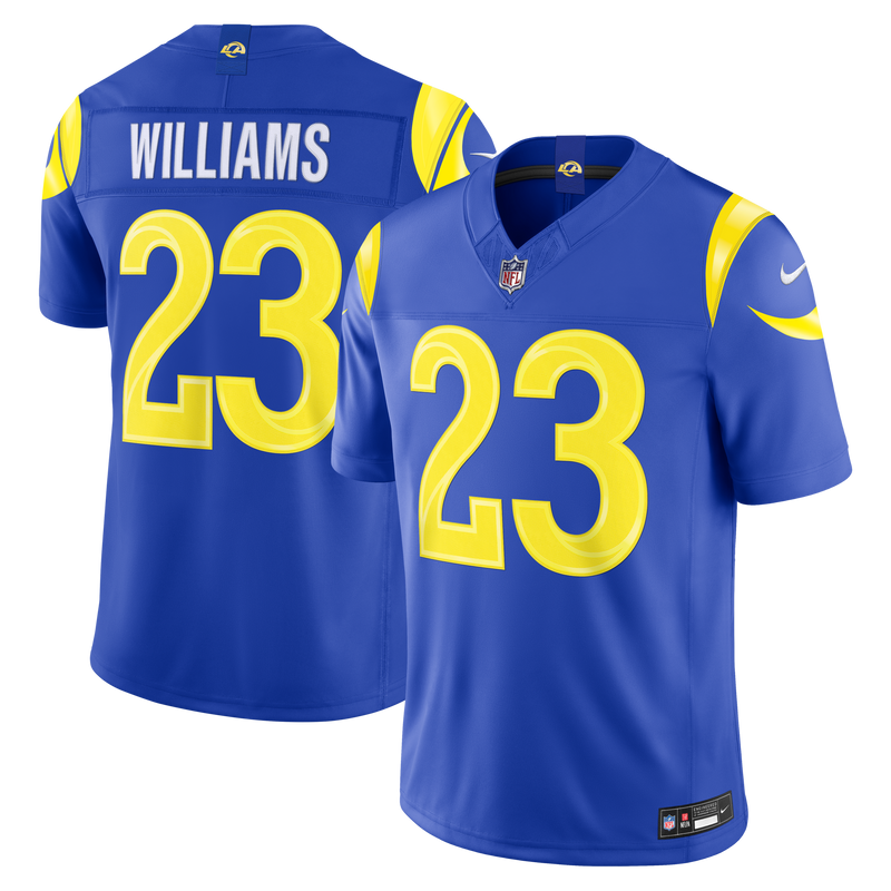 Los Angeles Rams Kyren Williams Royal Team Stitched Limited Jersey