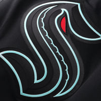 Seattle Kraken Black Alternate Premium Custom Jersey