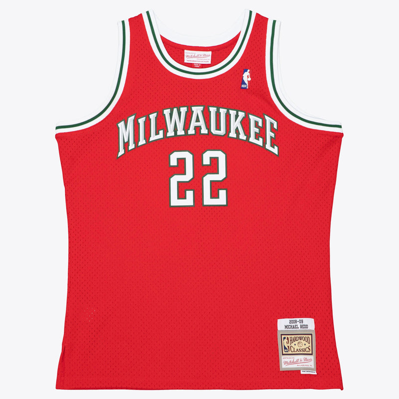 Milwaukee Bucks Swingman Jersey Michael Redd 2008-09